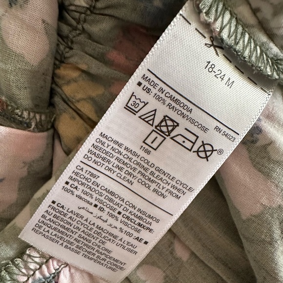 Old Navy toddler boho floral sundress - Picture 5 of 5